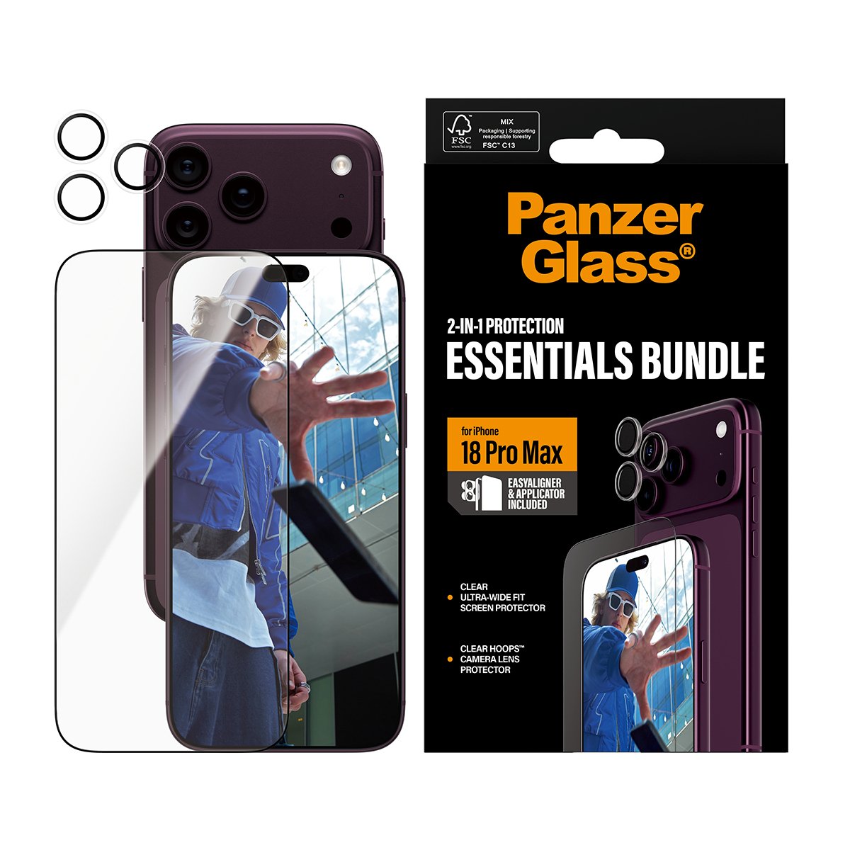 Panzerglass 2-In-1 Essentials Hndle Iphone 18 Pro Max