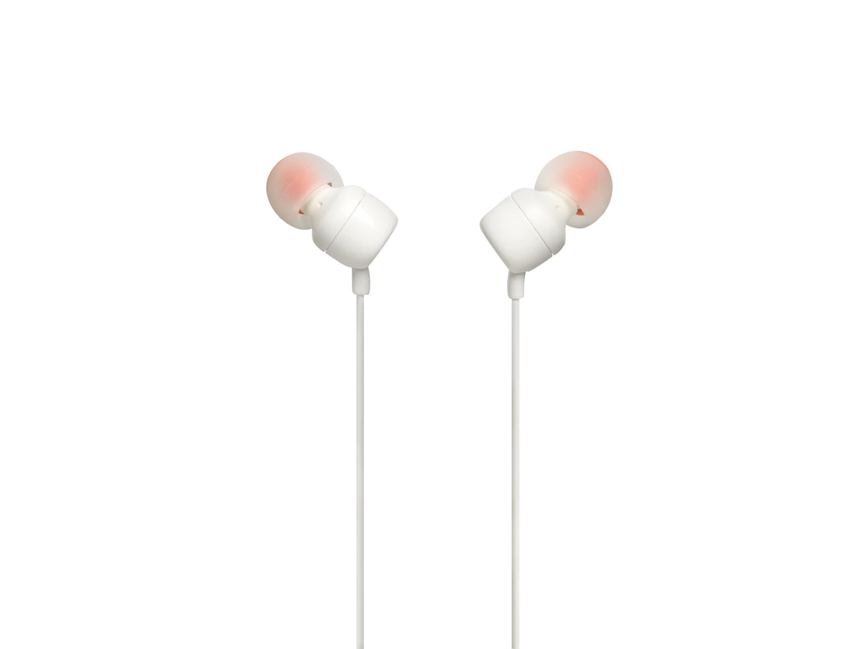 EAN 6925281918933 - JBL Tune 110 Auriculares Alámbrico Dentro de oído Música Blanco imagen 3
