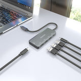 EAN 8435739903346 - AISENS A109-0945 base para portátil y replicador de puertos Alámbrico USB 3.2 Gen 1 (3.1 Gen 1) Type-C imagen 6