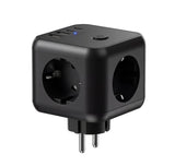 Cargador De Pared Mars Gaming Md Cube20 20w 3x Schuko 2x Usb Tipo C 2x Usb Tipo A Negro
