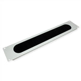 Value 19-Zoll-Cabledurchfhrung 2 He Mit Brstendichtung, Grau