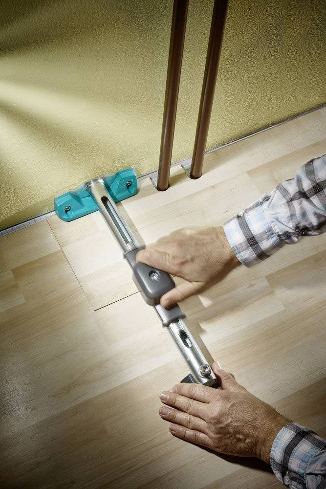 EAN 4006885694507 - wolfcraft GmbH 6945000 cortadora de suelo laminado Azul, Gris 15 cm imagen 2