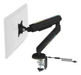 Deltaco Single Rgb Monitorhalterung ,,Pro'' 17?-32? Schwarz