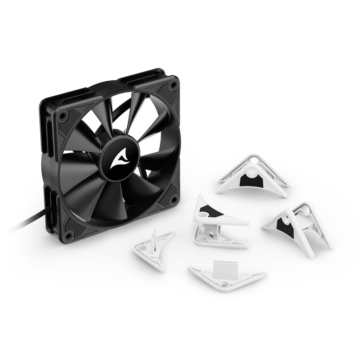 Sharkoon Silentstorm Bw120 Pwm Fan Ventilador 120mm