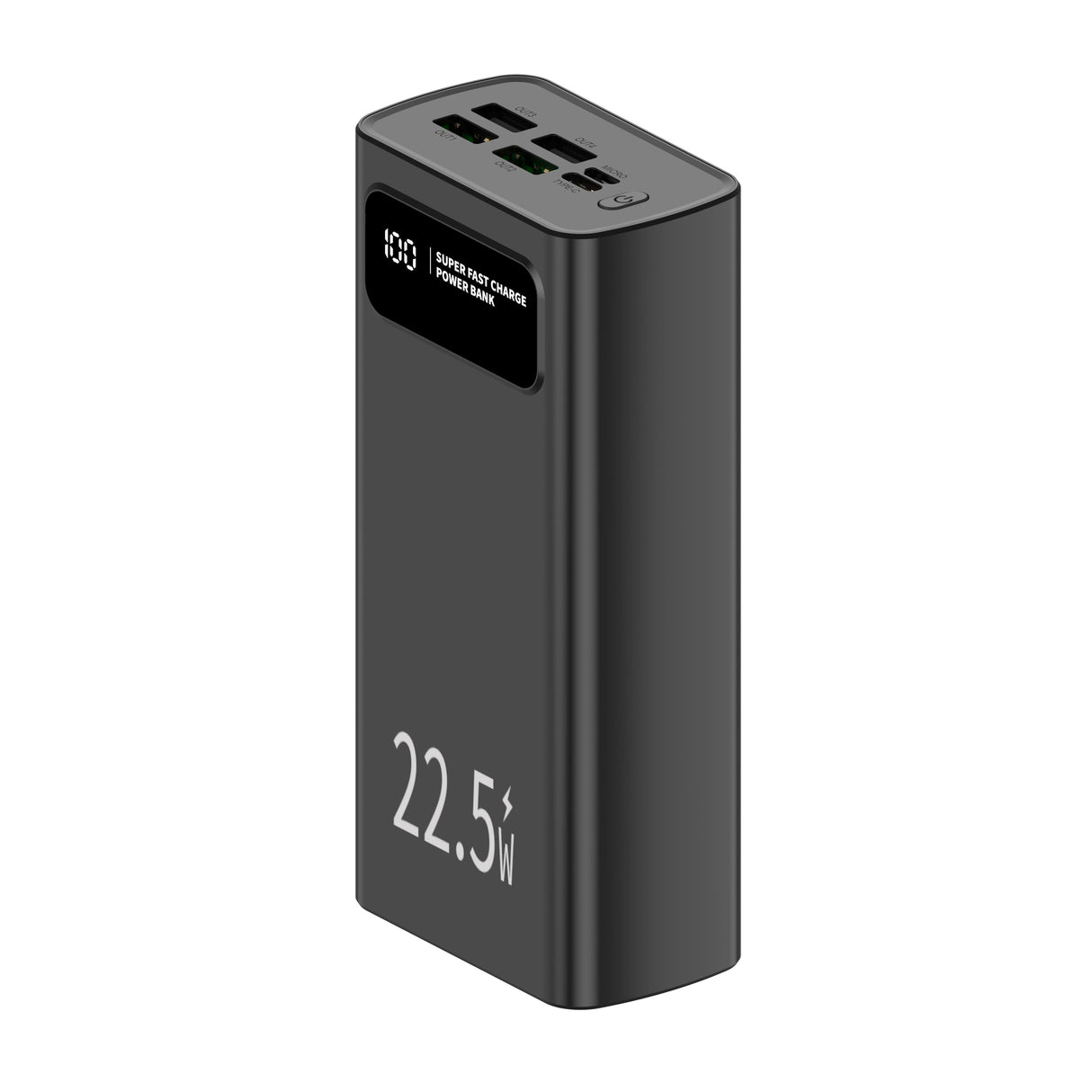 Leotec Powerbank 30000mah 22,5w Pd20w Neg (1 Usb-C+4usb-A Inc Usb-A A Usb-C)