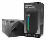 Altavoz Gembird Bt Con Efecto De Luz Led Rgb Negro
