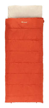 Saco De Dormir Outwell Contour Lux, Cremallera Izquierda, Rojo.