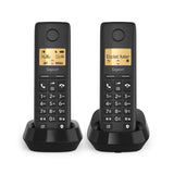 EAN 4255781905624 - Gigaset BASIC 100 DUO Teléfono DECT/analógico Identificador de llamadas Negro imagen 5