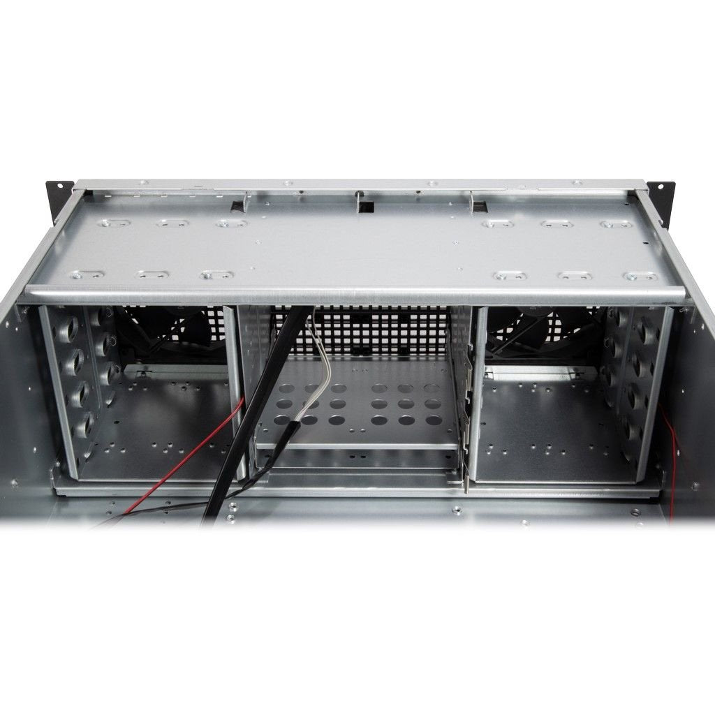 EAN 4260455645928 - Inter-Tech 4U 40248 Estante Negro, Gris imagen 3