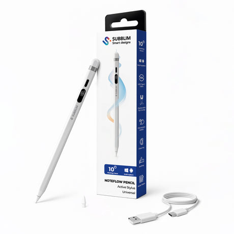 EAN 8436586743826 - SUBBLIM SUBPEN-UN0001 lápiz digital 70 g Blanco imagen 10