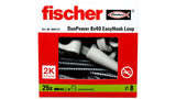 EAN 4048962459548 - Fischer 564173 tornillo de anclaje y taco 25 pieza(s) Juego de enchufes de pared y ganchos de tornillo imagen 3