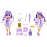 EAN 0035051121404 - Rainbow High Creative Crystals Fashion Doll- Violet imagen 3