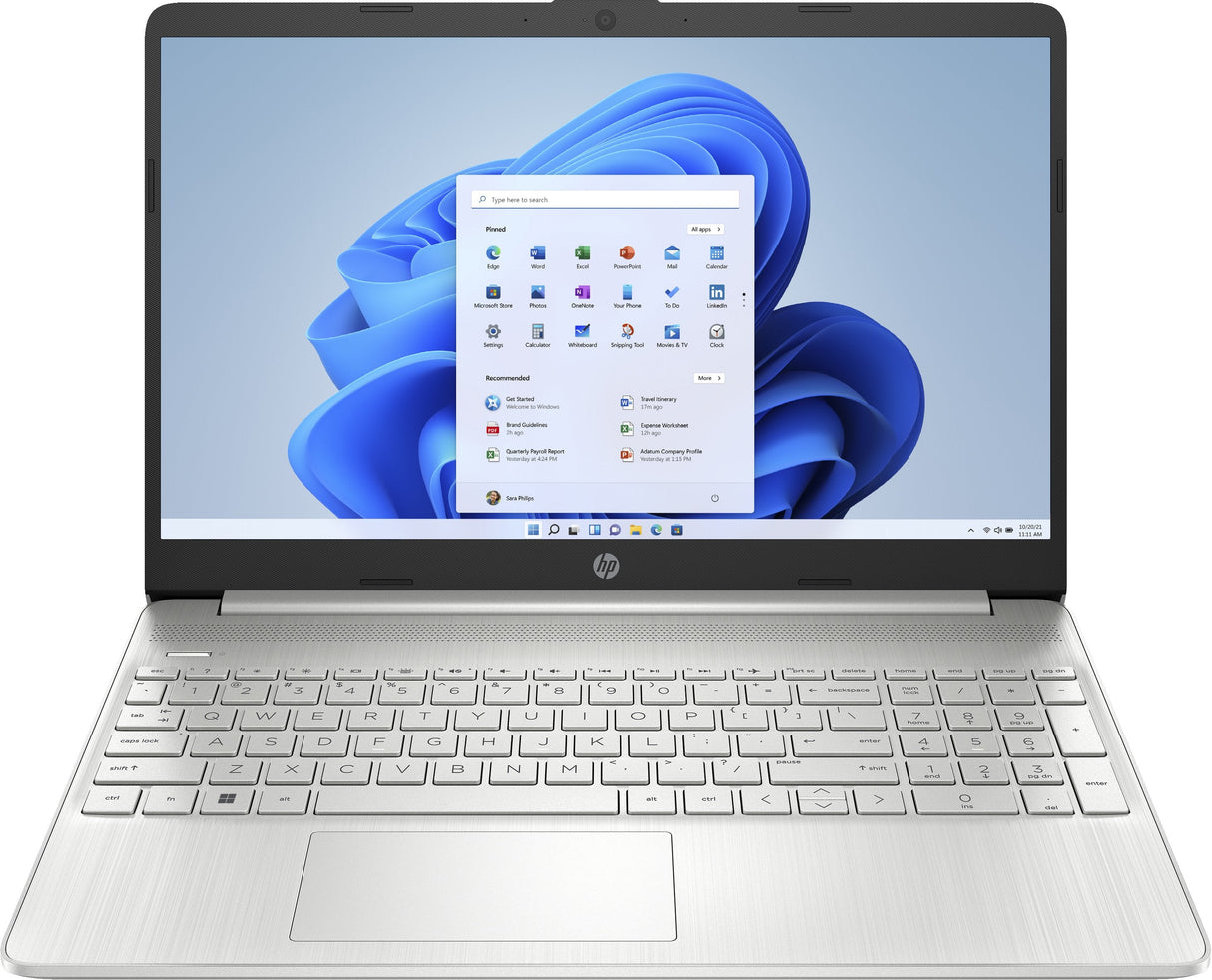 Hpc Hp 15s-Eq2195ns R5-5500u Hexa 8gb 512gb 15.6" Fhd W11h Plata