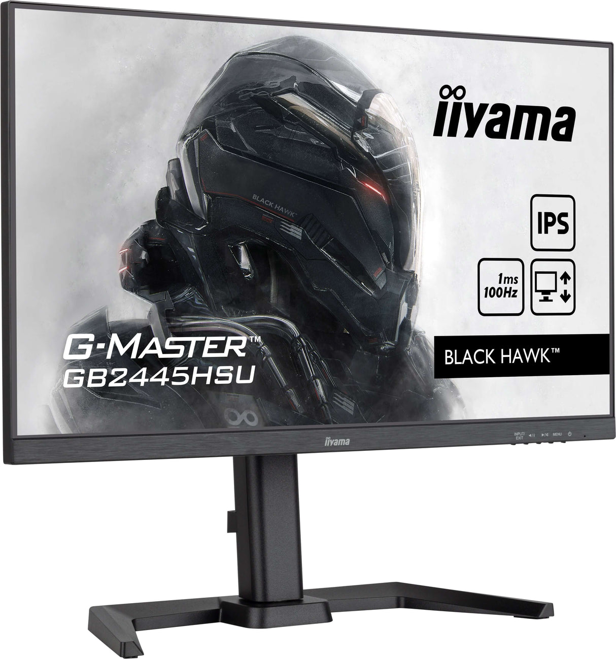 Monitor Gaming Iiyama  24" Gb2445hsu-B2 16:9 Hdmi+Dp+2xusb