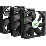 EAN 4260455644914 - Inter-Tech 88887289 sistema de refrigeración para ordenador Carcasa del ordenador Ventilador 12 cm Negro  imagen 1
