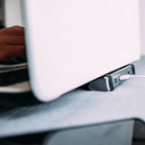 Hub 4 Puertos Usb-C Gris Canyon