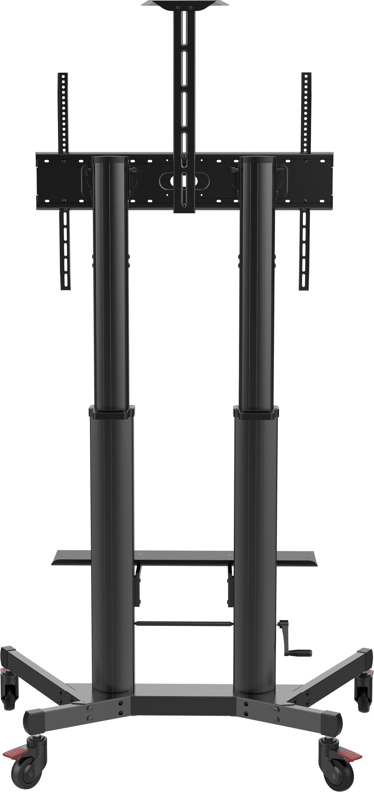 Vision X-Series Vfm-F27 Carrito Altura Ajustable Para Pantalla Lcd Acero Aluminio Negro Mate Tamaño De Pantalla: 55"-100"