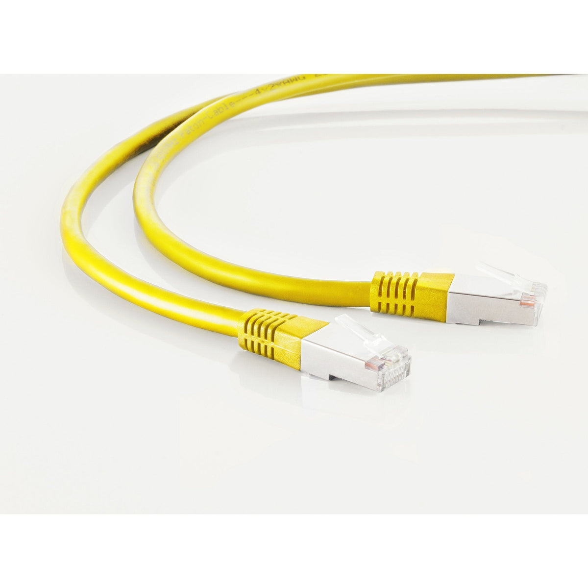 S-Impuls Cable De Red Cat. 5e, Sf Utp, Amarillo, 25m