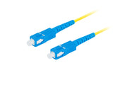Cable Fibra Óptica 2m Lanberg Mono Sc/Upc-Sc/Upc Simplex G657a1 Lszh Amarillo