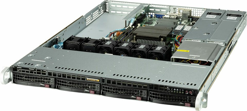 Supermicro Barebone Up Superserver 1u Single Socket 1200 Sys-510t-Wtr-Eu