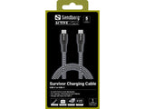 Sandberg Survivor Usb-C- Usb-C Cable 1m