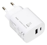 EAN 4024023038099 - TROIKA CHA20/WH cargador de dispositivo móvil Smartphone, Tableta Blanco Corriente alterna Carga rápida I imagen 1