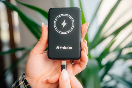 EAN 0023942322405 - Verbatim Charge 'n' Go Polímero de litio 5000 mAh Cargador inalámbrico Negro imagen 6