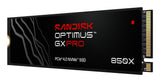 Disco Ssd Sandisk Optimus Gx Pro 850x  Cifrado 8 Tb  M.2 2280 D5-M Pcie 4.0 X4 (Nvme) Tcg Opal Encryption 2.01