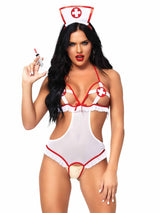 EAN 714718532417 - Leg Avenue 87051_06222 conjunto de ropa interior y bodi Rojo, Blanco imagen 1