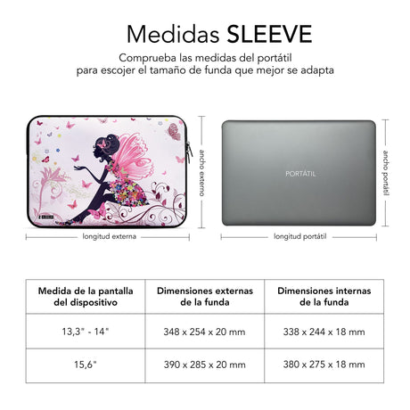 EAN 8436586742836 - SUBBLIM SUBLS-SKIN152 maletines para portátil 39,6 cm (15.6") Multicolor imagen 5