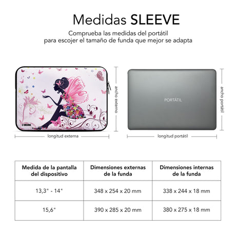 EAN 8436586742799 - SUBBLIM SUBLS-SKIN102 maletines para portátil 35,6 cm (14") Multicolor imagen 5