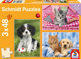 EAN 4001504563615 - Schmidt Spiele 56361 puzzle Puzzle rompecabezas 48 pieza(s) Animales imagen 1