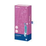 Plug  Anal  Satisfyer A-Mazing 2 Vibrador Punto A - Turquesa