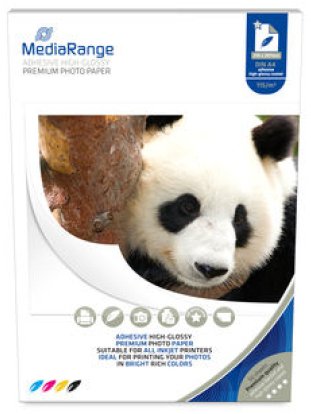 EAN 4260664873006 - MediaRange MRINK119 papel fotográfico A4 Blanco De alto brillo imagen 1