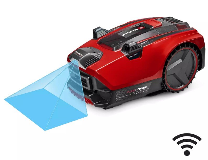 Robot Cortacésped Einhell Freelexo Cam Plus 600  3413975  Rojo/Negro