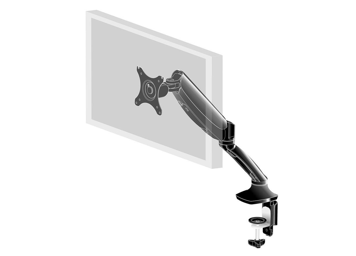 EAN 4948570032105 - iiyama DS3001C-B1 soporte para monitor 68,6 cm (27") Escritorio Negro imagen 2