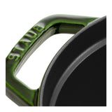 Staub La Cocotte 33cm Oval, Basil Green, Cast Iron