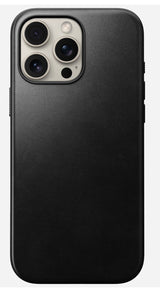 Nomad Modern Leather Case Iphone 16 Pro Max Black Horween