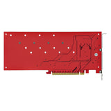 EAN 0065030895606 - StarTech.com QUAD-M2-PCIE-CARD-B tarjeta y adaptador de interfaz Interno M.2 imagen 6