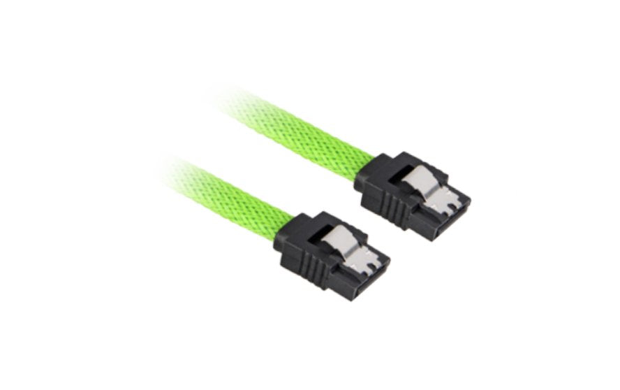 Sharkoon Sata 3 Cable De Sata 0,45 M Sata 7-Pin Negro, Verde