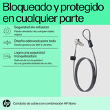 Hp Cable De Seguridad Con Combinacion Para Portátil Nano Negro