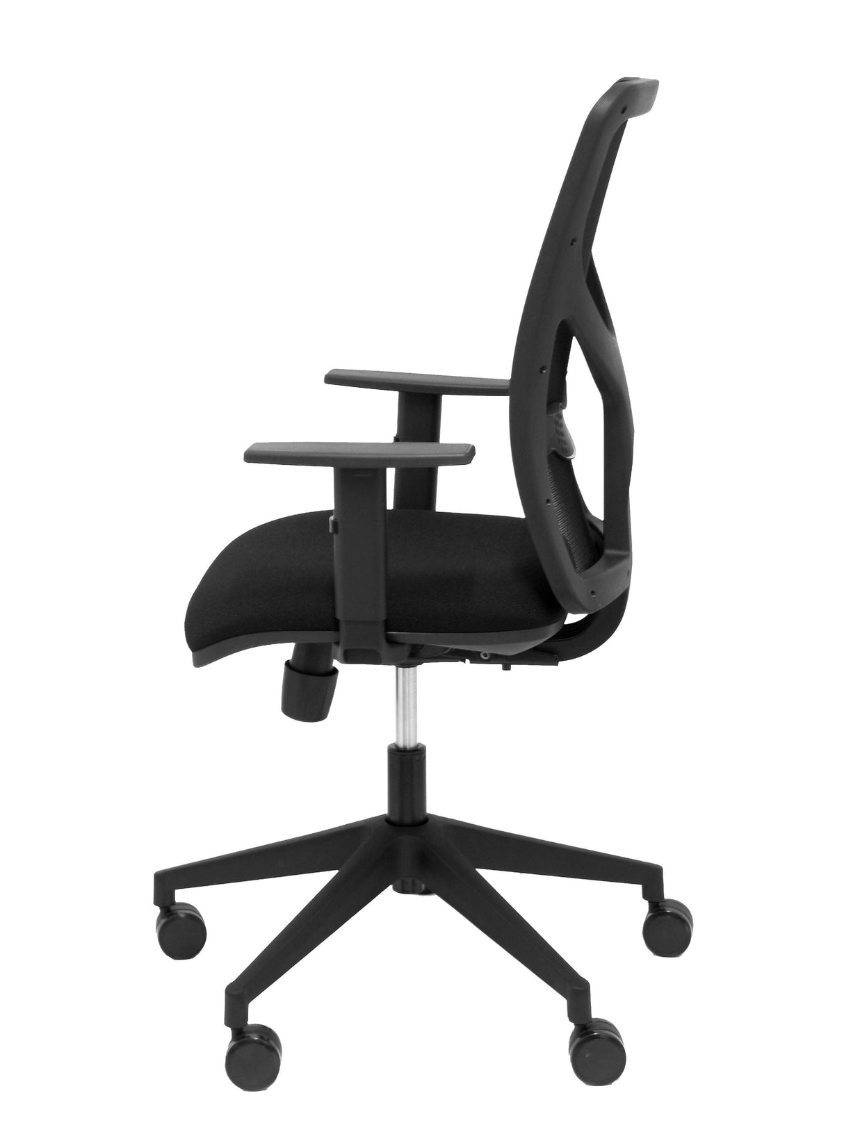 Silla Motilla Malla Negra Asiento Bali Negro Braz