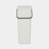 Brabantia Sort & Go Cubo De Basura Gris Claro 40 L