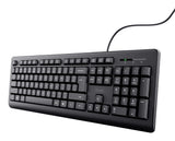 EAN 8713439246391 - Trust 24639 teclado Oficina USB No Inglés de EE. UU. Negro imagen 1