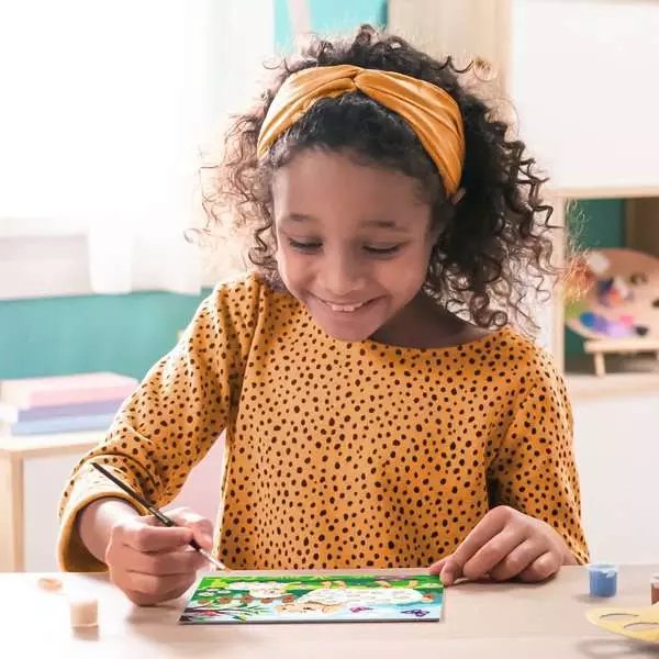 Pintura De Ravensburger Para Números - Ovejas Con Cordero 23764