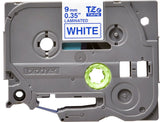 EAN 4977766685146 - Brother TZE-223 cinta para impresora de etiquetas Azul sobre blanco imagen 2