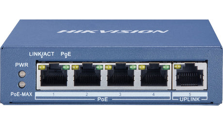 EAN 6941264023104 - Hikvision DS-3E0505P-E/M switch No administrado L2 Gigabit Ethernet (10/100/1000) Energía sobre Ethernet  imagen 1
