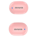 Auriculares Micro Aiwa Ebtw-150pk Rosa Bluetooth/Tactil/Estuche Carga/Pantalla Led/2xmic Ebtw-150pk