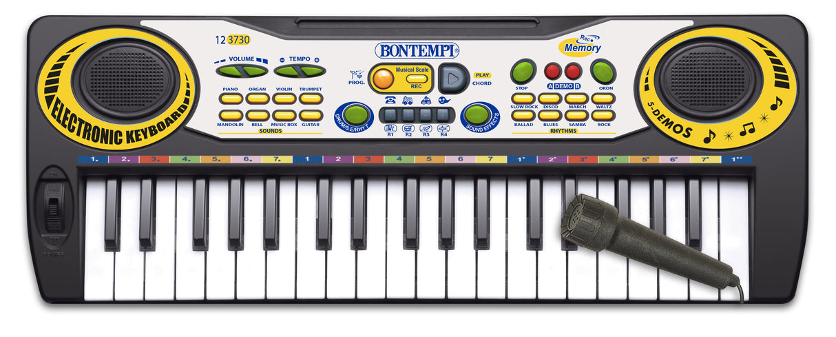 EAN 47663337760 - Bontempi Electronic Keyboard with microphone imagen 2