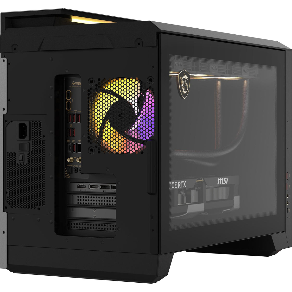 Pc Sobremesa Msi Meg Vision X Ai Intel Core Ultra 7 270k Plus 64gb 2tb Ssd Rtx 5080 Windows 11 Wifi7 Rgb